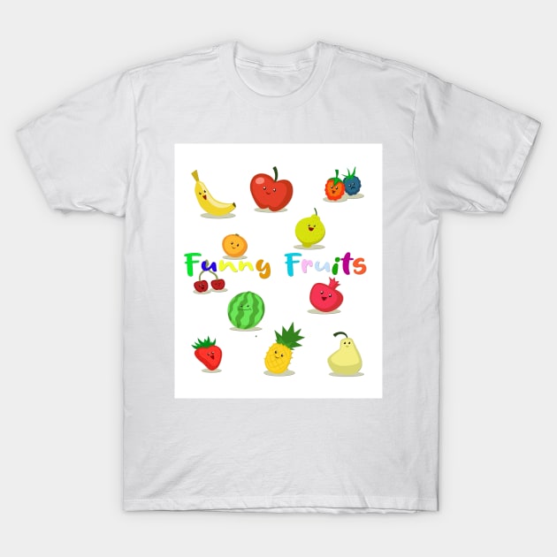 Fruits T-Shirt by ZionFashion
